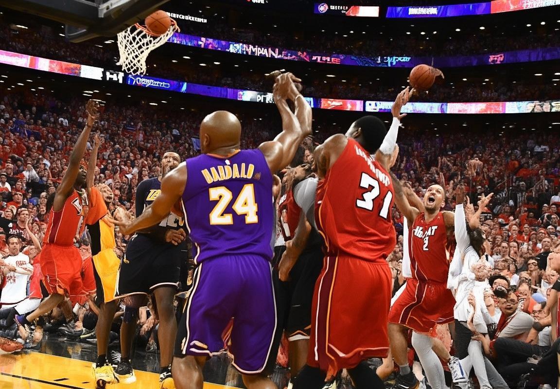 2018年洛杉矶湖人vs迈阿密热火巅峰对决：战术智慧与团队荣耀(图1)